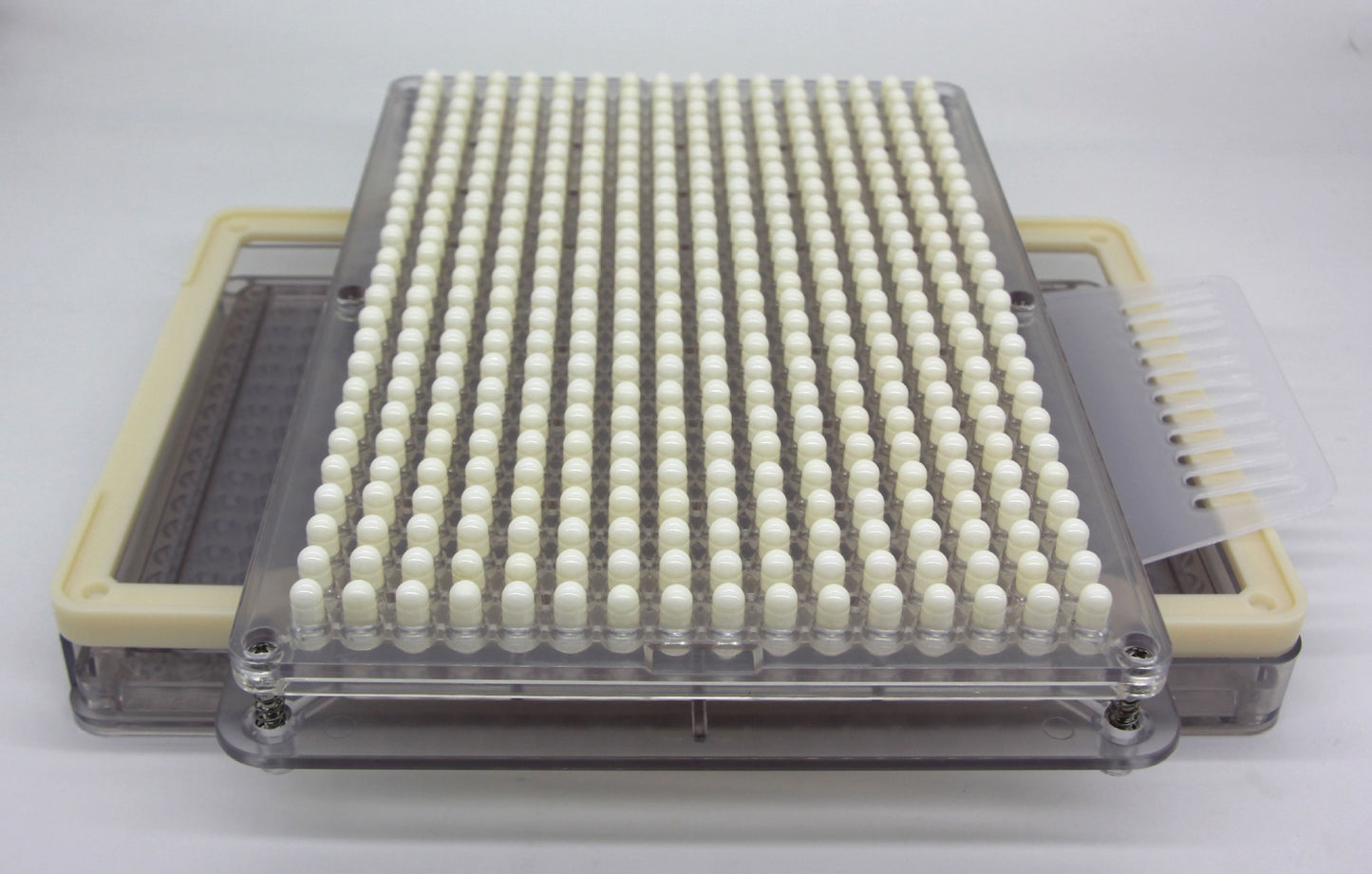 Factory Direct Supply 400 Holes Transparent Capsules Infill Panel Capsules Filling Board Capsule Artifact With Baffle 0001