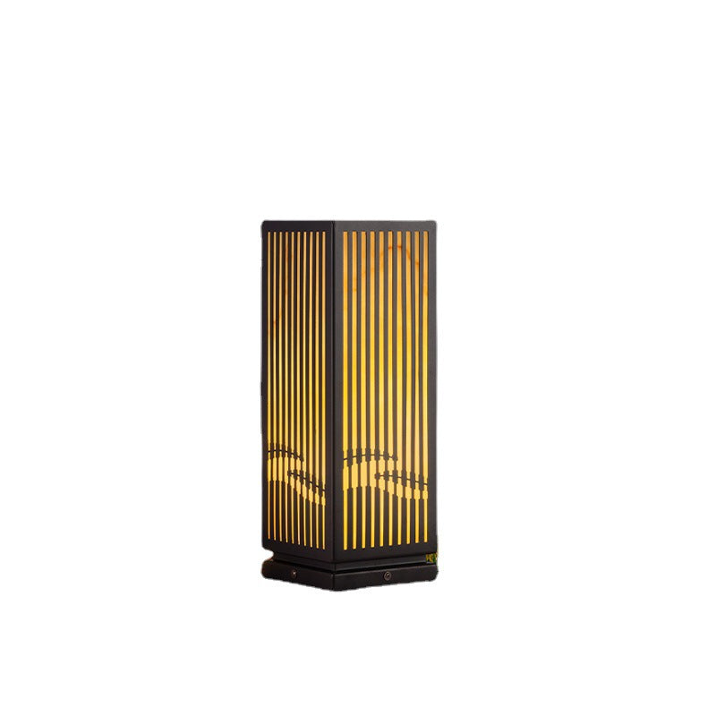New Chinese-style Outdoor Waterproof Courtyard Lawn Floor Lamp