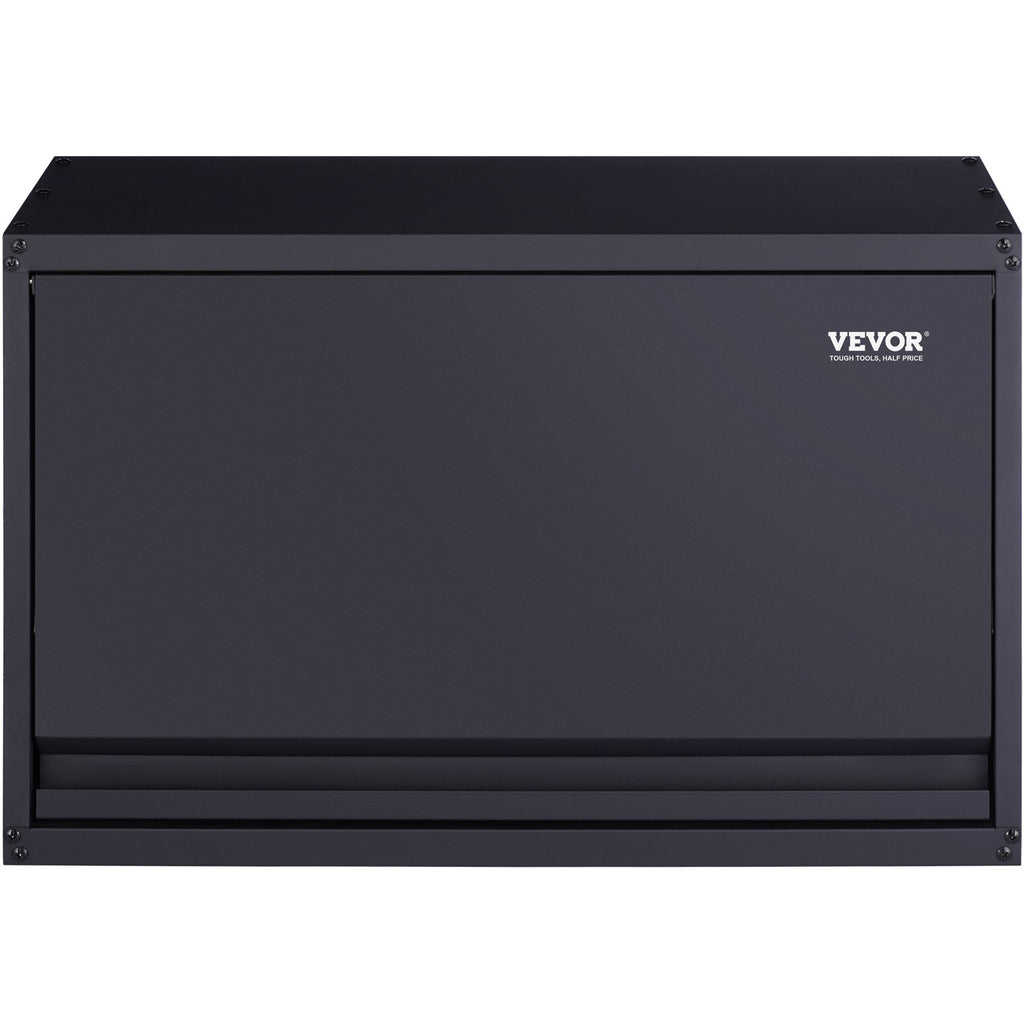 VEVOR Metal Storage Cabinet, 120lbs Load Capacity Per Shelf, 20Tall Wall-Mounted Powder-Coating Steel Garage Cabinet With Adjustable Shelf, Press To Lock & Open Door, Perfect For Office Home Garage