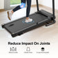Home Folding Treadmill With Pulse Sensor