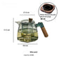 Household High Temperature Resistant Glass Teapot Set