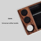 Bomber Solid Wood Slag Box Domestic Coffee Bar Slag Barrel Handle Bracket Powder Holder