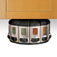 Automatic scale measuring spice box