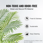 Artificial Palm Tree, 4 FT Tall Faux Plant, Secure PE Material & Anti-Tip Tilt Protection Low-Maintenance Plant, Lifelike Green Fake Tree For Home Office Warehouse Decor Indoor Outdoor