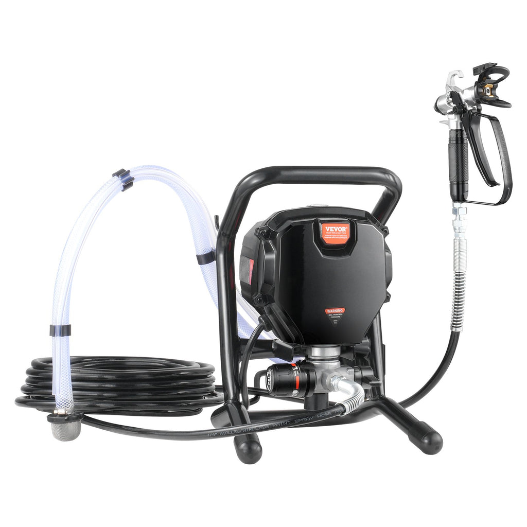 VEVOR Stand Airless Paint Sprayer, 3000PSI 750W Efficient Electric Airless Sprayer,for Home Interior And Exterior Furniture And Fences, Handheld Paint Sprayers, Fine And Even Painting Effect