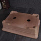 Wood Fired Purple Clay Flower Pot Large Bonsai Pot For Indoor Use