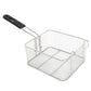 Electric Fryer Silver Stainless Steel Single Cylinder