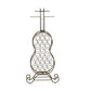 Cello Shape Wine Bakers Rack, Freestanding Wine Rack With Storage Bottle, Wine Storage Home Bar For Liquor And Wine, Organizer For Kitchen, Dining Room