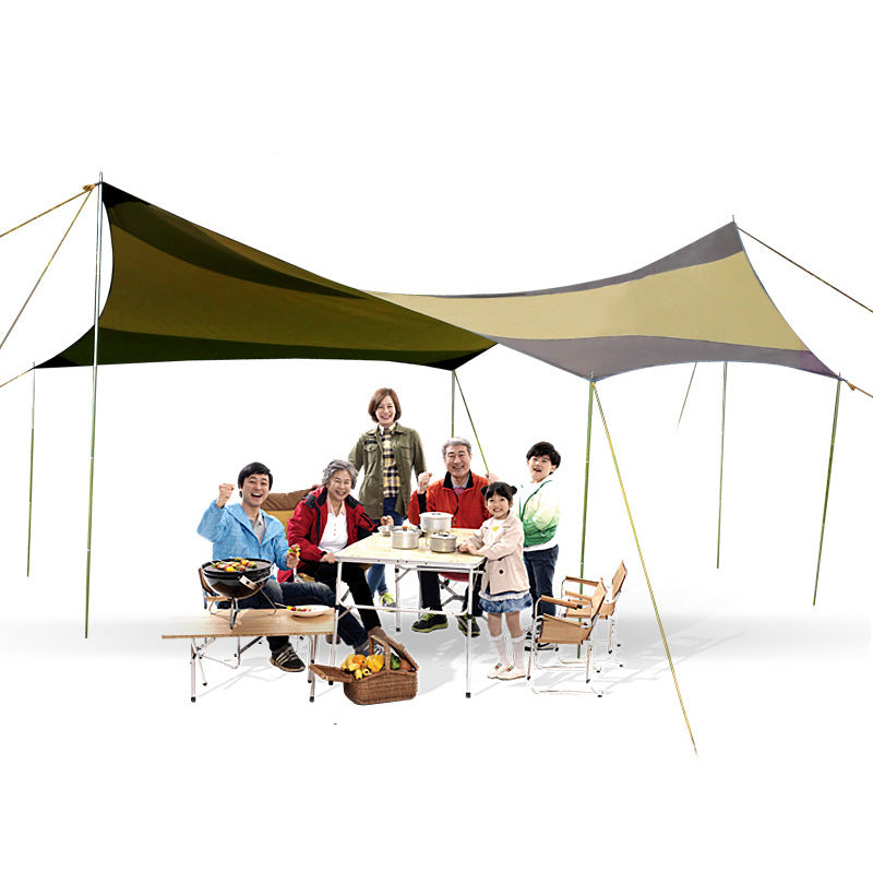 Hewolf Ultralight Sun Multi-use Sunshade Waterproof Tent