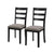 Farmhouse Style Dining Chairs Set Of 2, Wooden Kitchen Chairs, Solid Wood Legs, High Ladder Back, Non-Slip Foot Pads, Sturdy Design, 275lbs Capacity   Perfect For Dining Room Or Kitchen