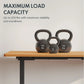 Electric Standing Desk Whole Piece Adjustable Height Desk Home Office Computer Workstation Sit Stand Up Desk