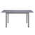 59 Extendable Dining Table, Modern House Dining Room Table For 4-8, Wooden Kitchen Table , Dining Room, Working Office, Home Living Room Furniture For Small Space, Dark Gray