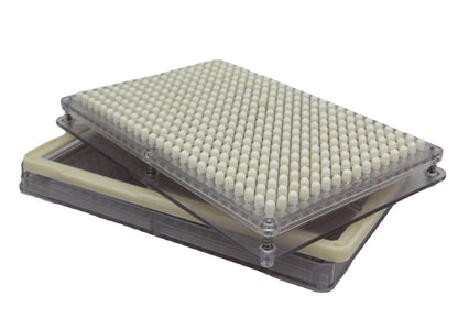 Factory Direct Supply 400 Holes Transparent Capsules Infill Panel Capsules Filling Board Capsule Artifact With Baffle 0001
