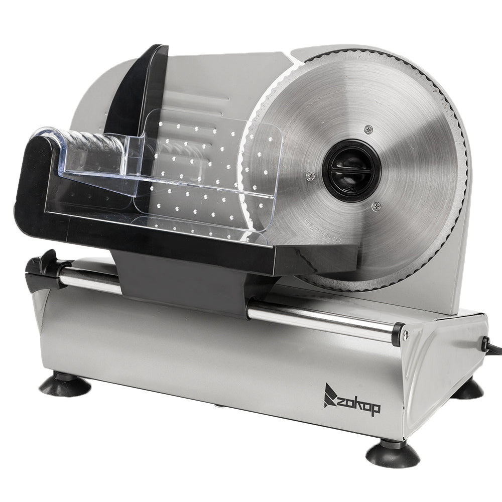 SL526 110V 150W 7.5-inch Semi-automatic Belt Driven Household Slicer