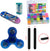 Luminous LED Light Fidget Spinner Hand Top Spinners Glow In Dark Light EDC Figet Spiner Finger Stress Relief Toys