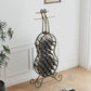 Cello Shape Wine Bakers Rack, Freestanding Wine Rack With Storage Bottle, Wine Storage Home Bar For Liquor And Wine, Organizer For Kitchen, Dining Room