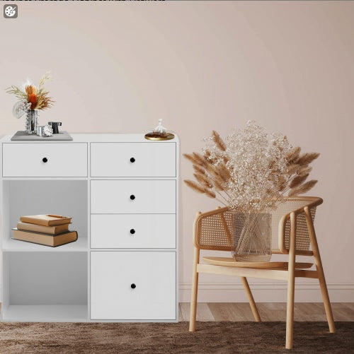 Elegant Design Buffet Cabinet Storage Cabinet With Drawers, Suitable For Dining Room, Living Room, Kitchen Cabinet