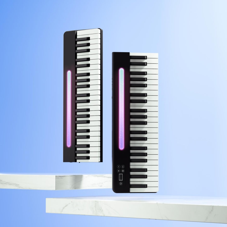 Kasiman Magnetic 88-Key Piano, Portable Professional Electric Piano For Beginners, Home Use, Foldable Keyboard