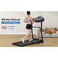 NEW Home Folding Treadmill With Pulse Sensor, 2.5 HP Quiet Brushless Motor , 7.5 MPH, 300LBS Weight Capacity Walking Jogging Machine With 3 Level Incline 12 Preset Programs For Home Gym