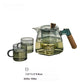 Household High Temperature Resistant Glass Teapot Set