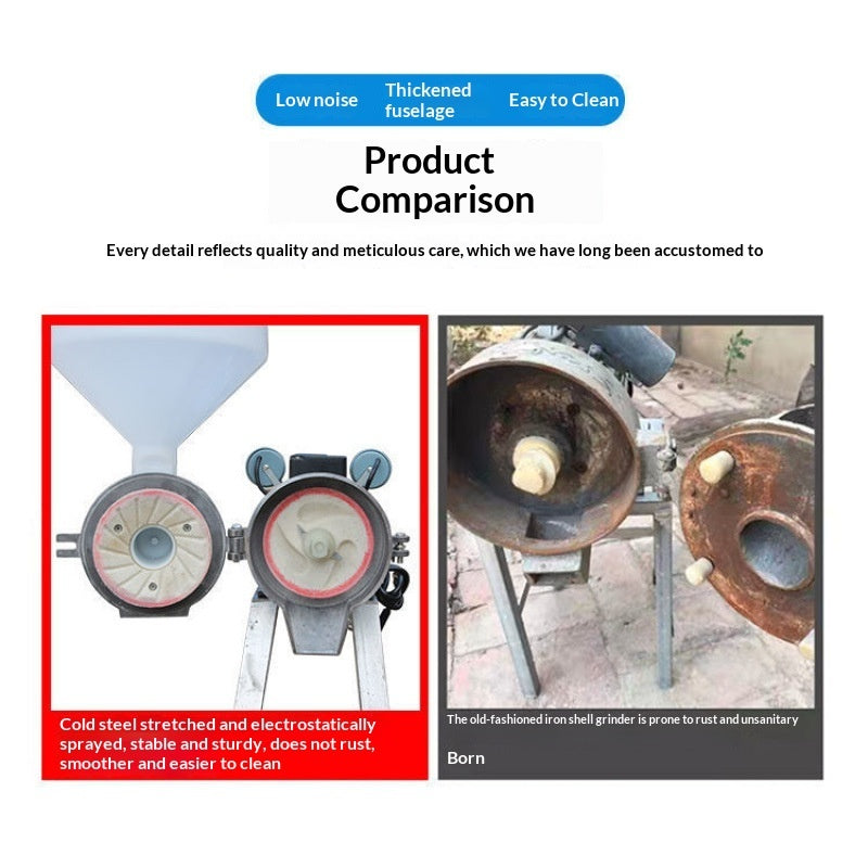 Wet And Dry Dual-use Pulping Machine Multifunctional Soy Milk Maker