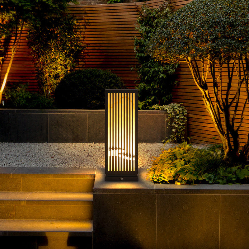 New Chinese-style Outdoor Waterproof Courtyard Lawn Floor Lamp