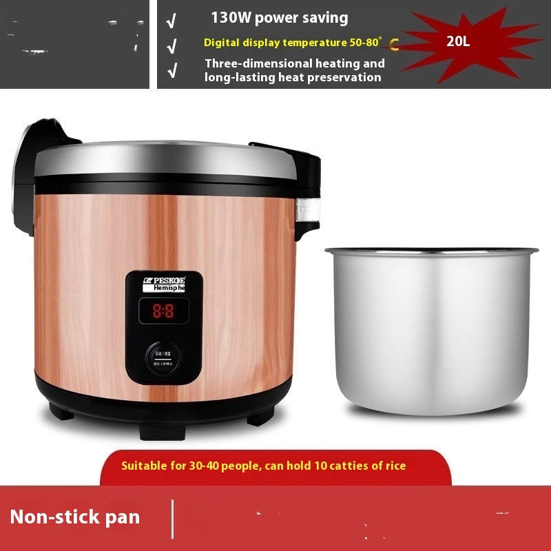 Insulated Rice Barrel 24-hour Electric Heating Commercial Use