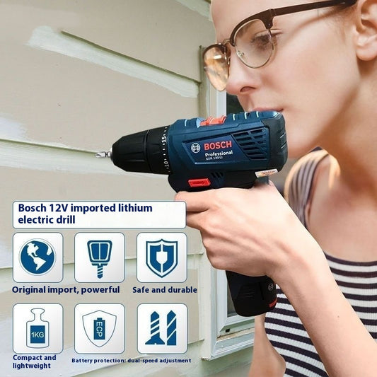 Household Rechargeable Electric Hand Drill Electric Screwdriver