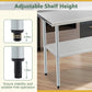 Stainless Steel Prep Table With Adjustable Undershelf And Galvanized Legs, Heavy-Duty Commercial Work Table For Kitchen, Home, Restaurant, And Hotel Use
