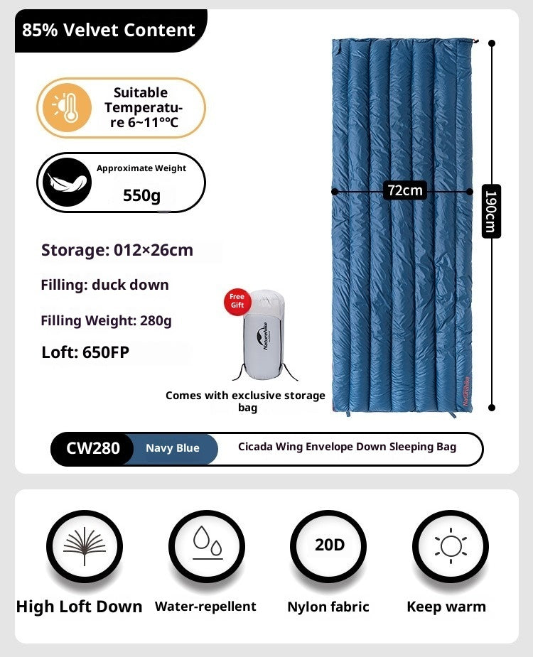 Warm Lightweight Portable Dual-use Blanket