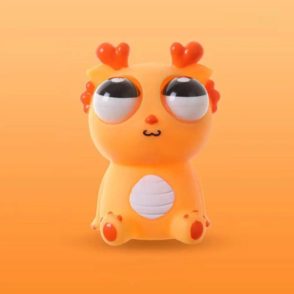 Eyeball Burst Squeeze Toy Eyeball Burst Dragon Cute Staring Dragon Stress Relief Artifact Pinch Toys Kids Stress Relief