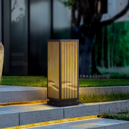 New Chinese-style Outdoor Waterproof Courtyard Lawn Floor Lamp