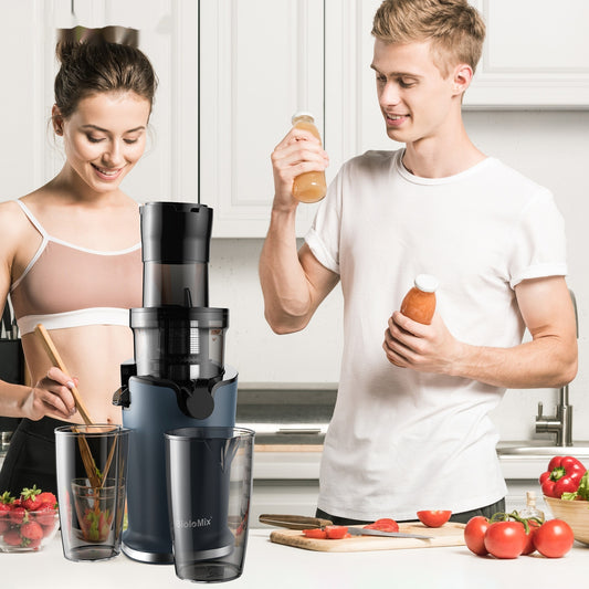 Large Diameter Juicer Low Speed Juice Extractor