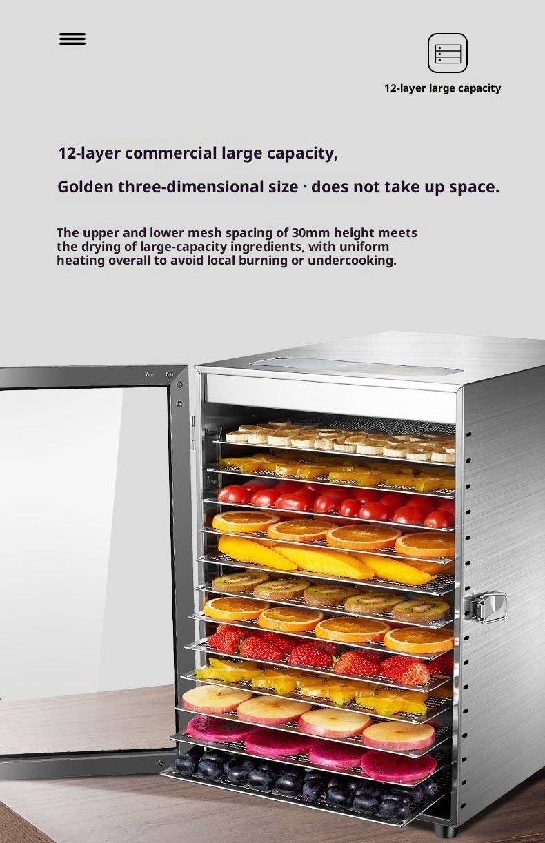 Commercial Fruit Dryer For Food And Household Use
