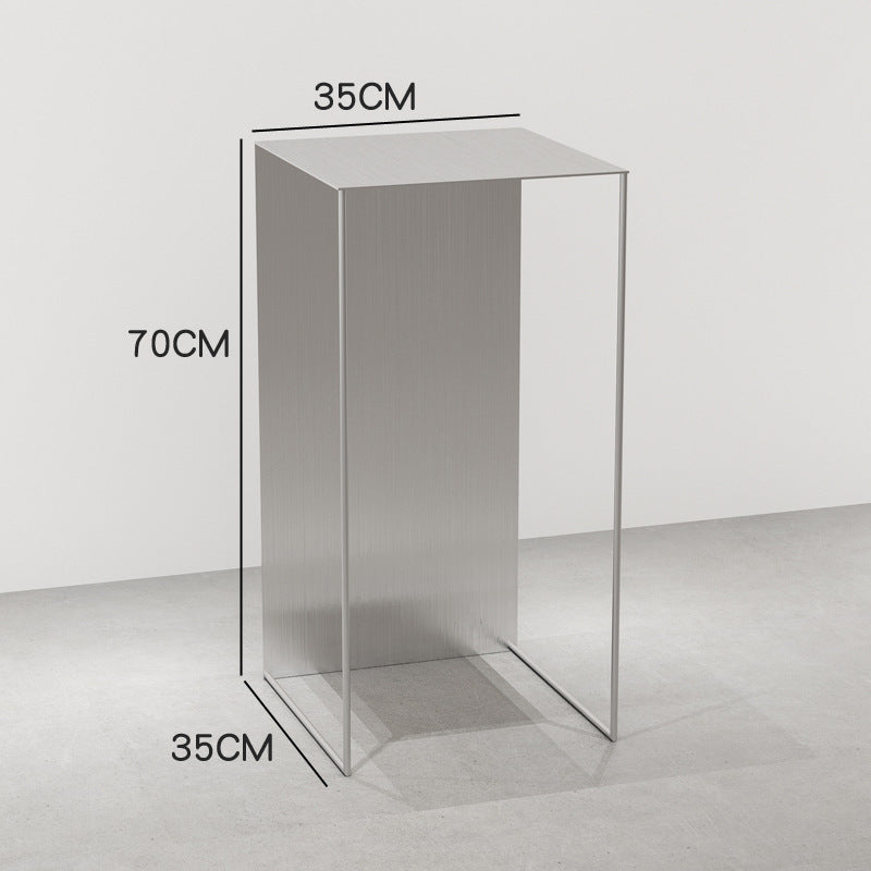 Display Cabinet Stainless Steel Shop Display Stand Exhibition Product Display Storage Stand
