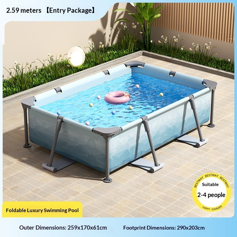 Home-use Children's Thickened Large Frame Swimming Pool