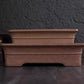 Wood Fired Purple Clay Flower Pot Large Bonsai Pot For Indoor Use