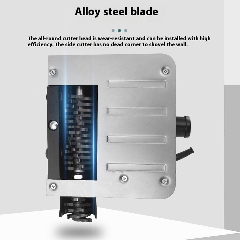 Electric Wall Planing Machine Shovel Wall Wall Shovel Ash Machine Automatic Wall Grinding Machine Dust-free Scraping Putty Powder Spraying Wall Cleaning Artifact