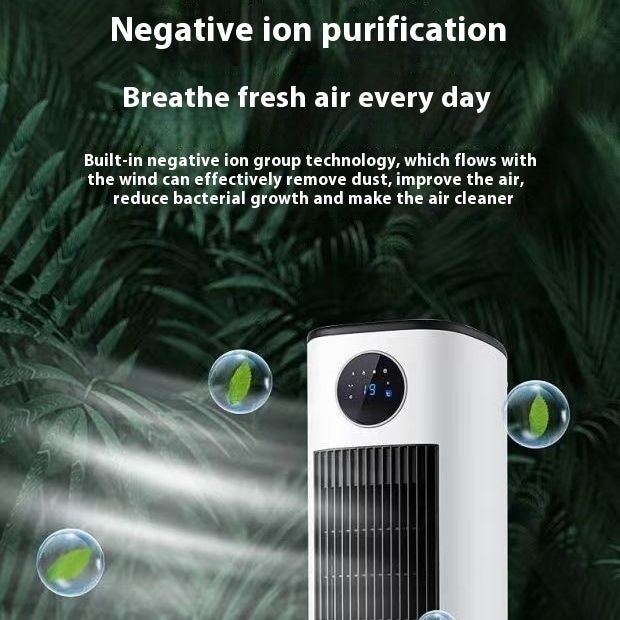 Integrated Water Cooling Fan Mechanical Remote Control Dual-use