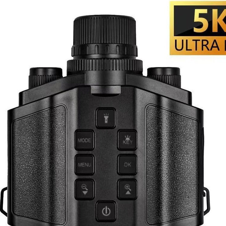 Binocular Infrared Portable PhotoVideo Recording DayNight Dual-Use HD 5K Telescope