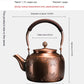 Copper Boiling Water Manual Mechanism Antique Tea Brewing Pot