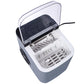 Ice Maker Countertop, Portable Ice Machine, Self-Cleaning Ice Makers With Basket And Scoop, 9 Cubes In 6 Mins, 26 Lbs Per Day, Ideal For Home, Kitchen,ETL And FDA Certificate.