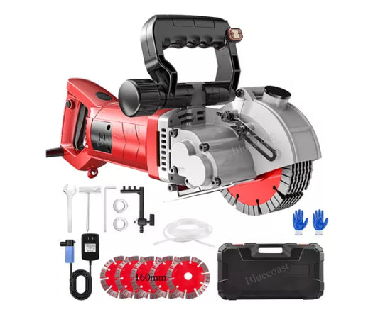 160 Slotting Machine One-time Molding Wall Cutting Electric Dust-free