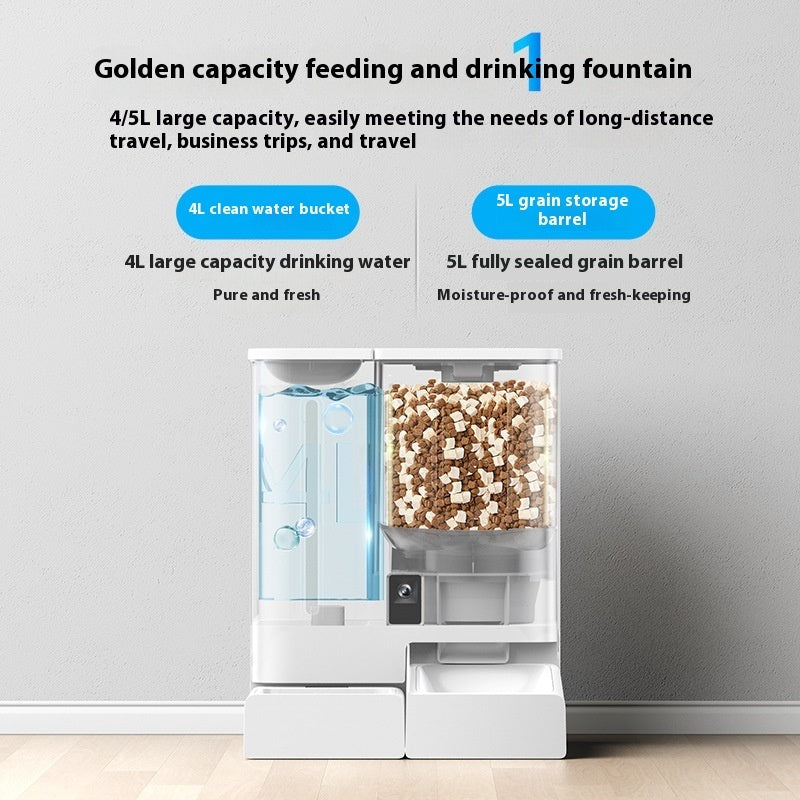 Wireless Smart Video Automatic Pet Feeder