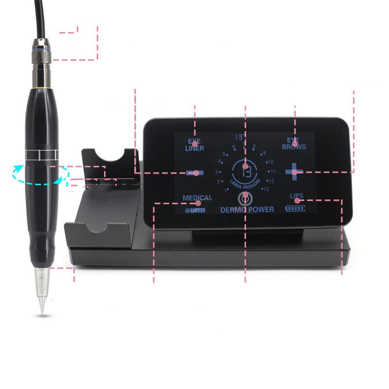 Hemp-free Instrument Panel Machine Tattoo Embroidery Tools