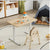 Electric Standing Desk Whole Piece Adjustable Height Desk Home Office Computer Workstation Sit Stand Up Desk