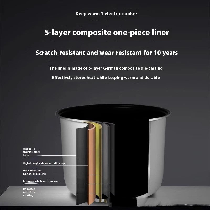 Insulated Rice Barrel 24-hour Electric Heating Commercial Use
