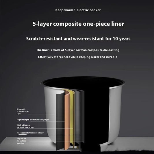 Insulated Rice Barrel 24-hour Electric Heating Commercial Use
