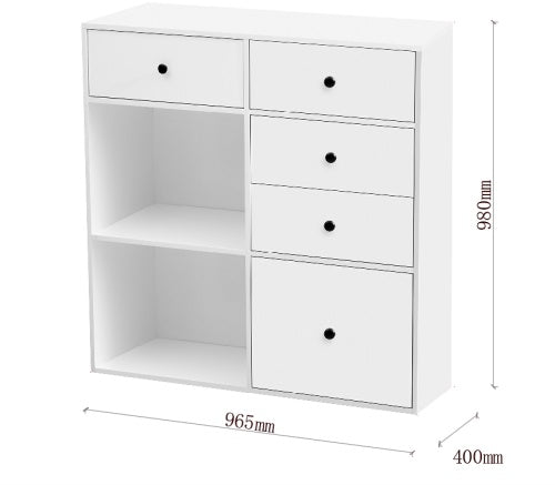 Elegant Design Buffet Cabinet Storage Cabinet With Drawers, Suitable For Dining Room, Living Room, Kitchen Cabinet
