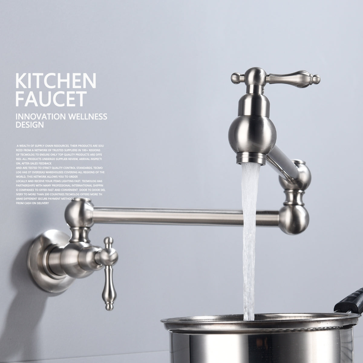 Wall-mounted Folding Faucet